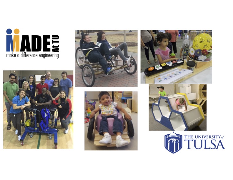 Make a Difference Engineering at the University of Tulsa (MADE at TU) project image