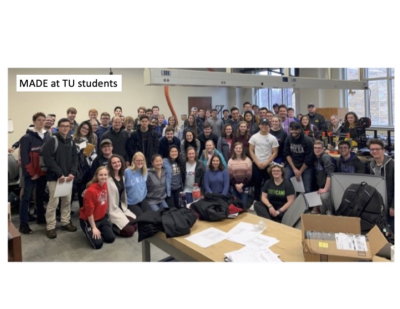 Make a Difference Engineering at the University of Tulsa Maker Picture